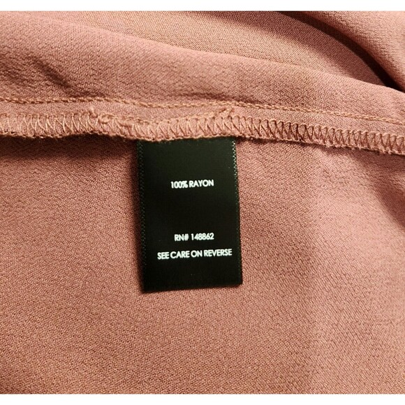 NWT Torrid Womens Sleeveless Crepe Tunic Shirt Dark Mauve Pullover US 2X (18-20) - Picture 7 of 10